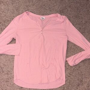 Pulse Light Pink Buttoned Blouse